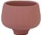 Vaso Decorativo Porcelana Terracota 9cm - Imagem 1