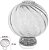Vaso Decorativo Vidro Transparente 27cm - Imagem 1