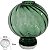 Vaso Decorativo Vidro Verde 20cm - Imagem 1