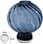 Vaso Decorativo Vidro Azul 20cm - Imagem 1