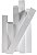 Vaso Decorativo Ceramica Branco 41cm - Imagem 1