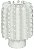 Vaso Decorativo Ceramica Branco 26cm - Imagem 1