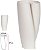 Vaso Decorativo Ceramica Off White 27cm - Imagem 1