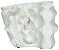 Vaso Decorativo Ceramica Branco 32cm - Imagem 1
