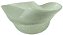 Vaso Decorativo Centro De Mesa Vidro Branco 18cm - Imagem 1