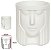 Vaso Decorativo Porcelana Branco 10cm - Imagem 1