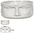 Vaso Decorativo Centro De Mesa Porcela Branco 11,5cm - Imagem 1