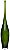 Vaso Decorativo Vidro Verde 60cm - Imagem 1