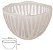 Vaso Decorativo Vidro Branco 16cm - Imagem 1