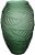 Vaso Decorativo Vidro Verde Fosco 33cm - Imagem 1
