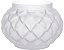 Vaso Decorativo Vidro Transparente Fosco 20cm - Imagem 1