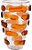 Vaso Decorativo Vidro Transparente Ambar 32cm - Imagem 1