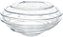 Vaso Decorativo Vidro Transparente 14cm - Imagem 1