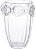 Vaso Decorativo Vidro Transparente 28,5cm - Imagem 1