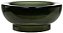 Vaso Decorativo Centro De Mesa Vidro Preto 11cm - Imagem 1