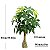 Planta Artificial Árvore Cheflera 95cm e 85cm Decoração ao Ar Libre, Tropical e Jardim - Imagem 5