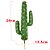 Planta Artificial Cacto 29cm e 43cm Tropical Decoração de Casa - Imagem 5