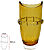 Vaso Decorativo Vidro Ambar 26,5cm - Imagem 1