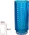 Vaso Decorativo Vidro Azul 34,3cm - Imagem 1