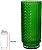 Vaso Decorativo Vidro Verde 34,3cm - Imagem 1