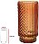 Vaso Decorativo Vidro Laranja 27,6cm - Imagem 1
