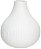 Vaso Decorativo Porcelana Branco 24,5cm - Imagem 1
