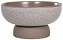 Vaso Decorativo Porcelana Marrom 14,5cm - Imagem 1