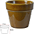 Vaso Decorativo Ceramica Ocre 9,5cm - Imagem 1