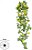 Planta Artificial  Folhagem Margarida Pendurar X38 Amarelo 1,07cm - Imagem 1