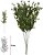 Planta Artificial Samambaia X55 Verde Escuro 55cm - Imagem 1