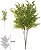 Planta Artificial Samambaia X21 Verde 52cm - Imagem 1