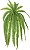 Planta Artificial Folhagem Samambaia X24 100cm Verde - Imagem 1