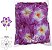 Buque Peonia Cabeça C/40 UND Lavanda 15cm - Imagem 1