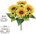 Buque Girassol X7 Amarelo 28cm - Imagem 1