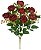 Buque Rosa Cabbage X9 Vermelho 39cm - Imagem 1