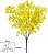 Buque Flor X150 Amarelo Outono 52cm - Imagem 1