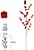 Haste Flor Cerejeira X65 Vermelho 1,17cm - Imagem 1