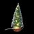 Planta Artificial Árvore Luzes Led Natal Cedro Verde, Pinheiro 15cm - 30cm - Imagem 5