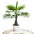 Plantas artificial Árvore Palmeira tropical Verde 40cm - Imagem 10