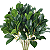Planta Artificial Arbustos folhas de eucalipto 32cm - Imagem 5