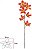 Haste Orquidea Cymbidium Cetim X6 Laranja 60cm - Imagem 1