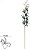 Haste Orquidea Spider C/Coat X8 Azul Outono 72cm - Imagem 1