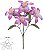 Buque Orquidea Dendrobium X5 Lavanda 32cm - Imagem 1