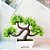 Planta Artificial Bonsai Pequeno Vaso De Arvore 27cm - Imagem 20