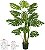 Planta Artificial Arvore Costela De Adão Real Toque C/Pote X16 Verde 1,20cm - Imagem 1