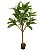 Planta Artificial Arvore Plumeria Real Toque C/Pote X10 Branco 1,20cm - Imagem 1