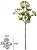 Planta Artificial Folhagem Grass Sementes C/Print  X24 Lavanda Outono 55cm - Imagem 1