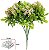 Planta Artificial Folhagem Pick Grass Plastico X5 Com 6 Hastes Rosa 23cm - Imagem 1