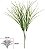 Planta Artificial Folhagem Grass Plastico X4 Verde 45cm - Imagem 1