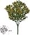 Planta Artificial Folhagem Grass Frutinha Plastico X28 Amarelo 32cm - Imagem 1